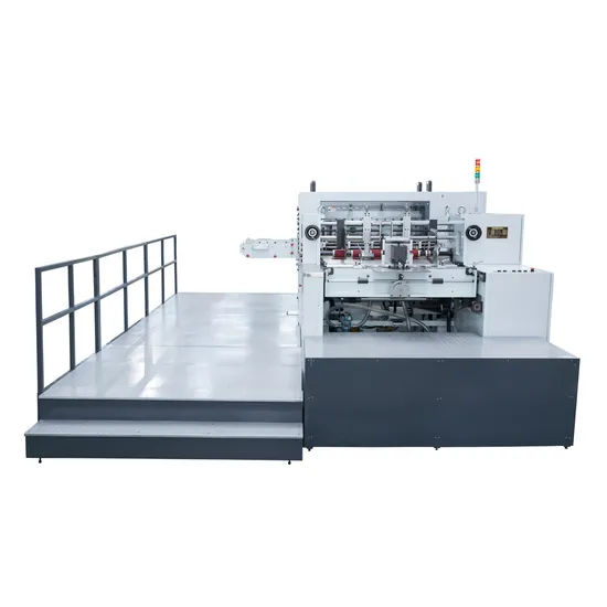 切断と折り目用の高性能サーボデジタルフラットベッドダイカッティングマシン、中国工場