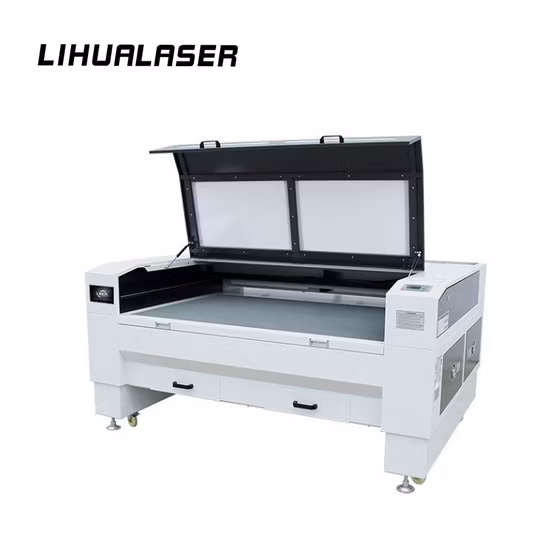 Lihua 1390 1610 レーザー カッター 100W 150W 180W 260W 300W 発泡プラスチック繊維 MDF 紙革アクリル木生地 CNC CO2 レーザー切断彫刻機