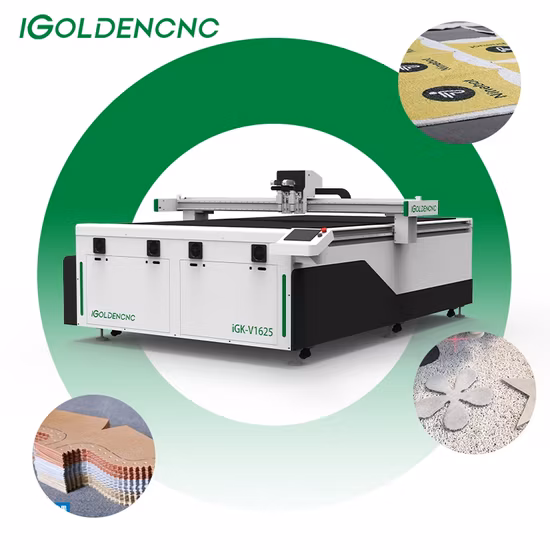 CNC デジタル生地切断機、生地カッター、パンチなし