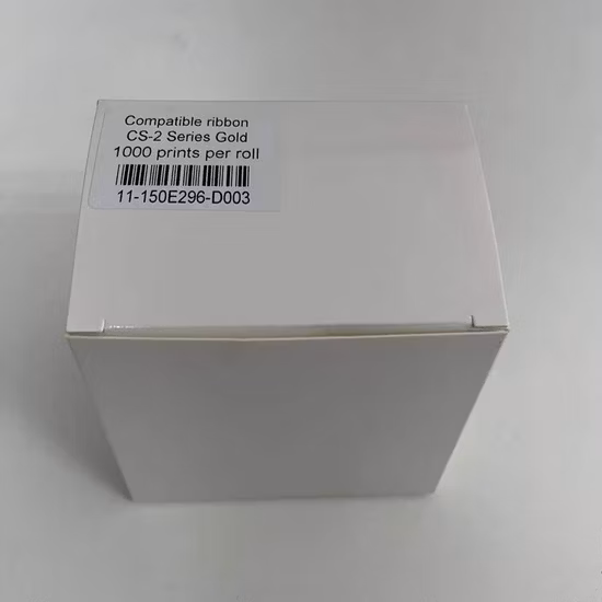 Hiti CS-2 シリーズと互換性のある印刷可能なゴールド メタリック リボン 1000 個