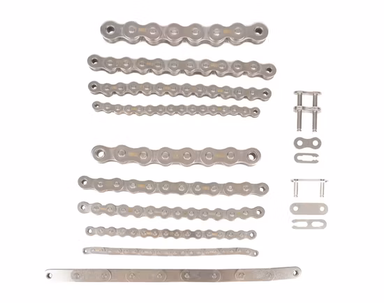 ANSI・ISO規格に準拠した精密ショートピッチステンレスローラチェーン（Aシリーズ）